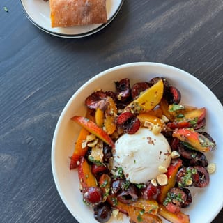 CHERRIES + BURRATA